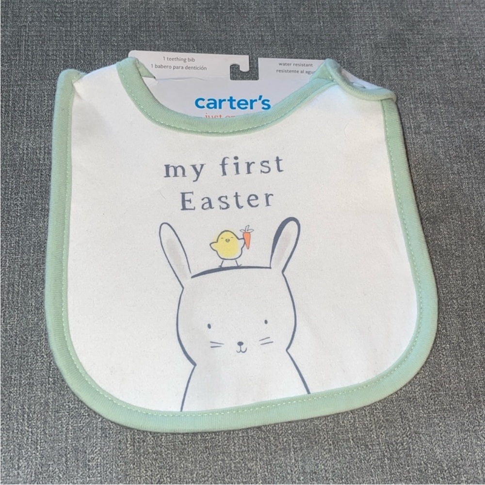 Carter's My First Easter Infant Bib